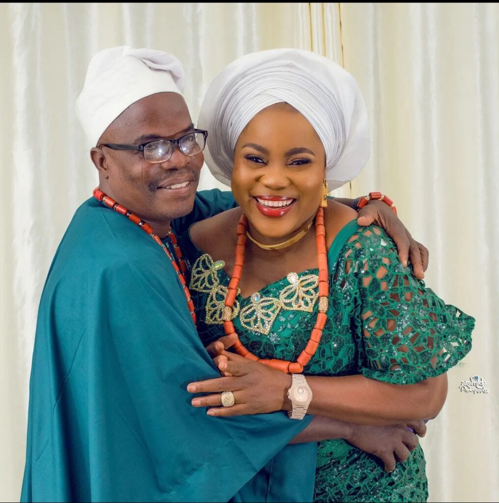 ”Meet My Handsome Husband” – Yoruba Actress, Bose Akinola Celebrates ...