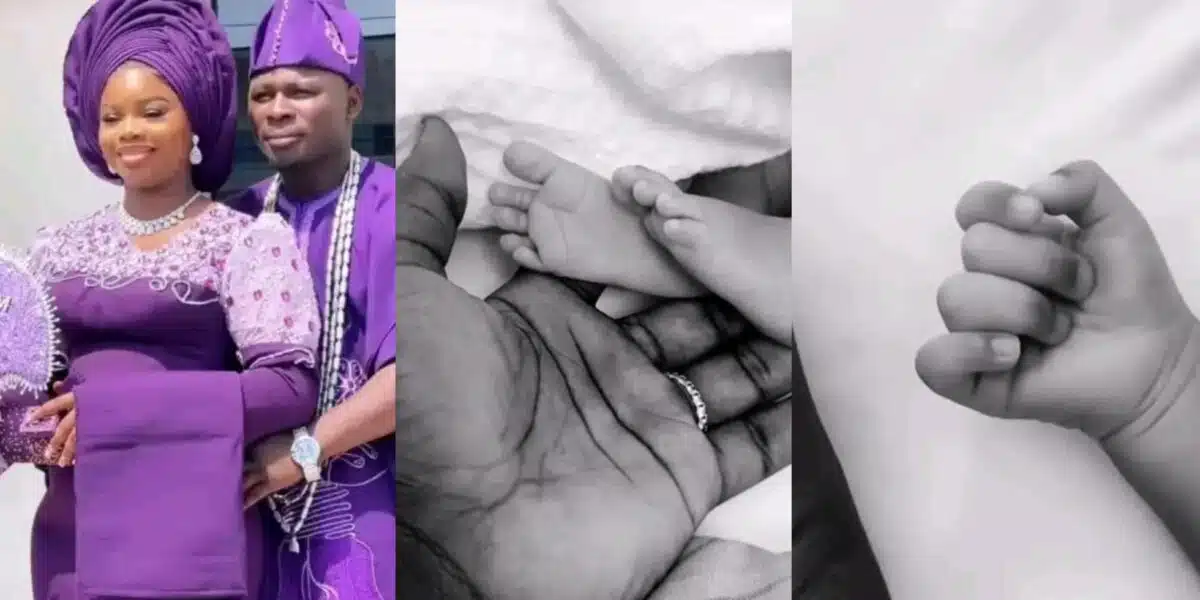 Kamo State, welcomes first child with wife