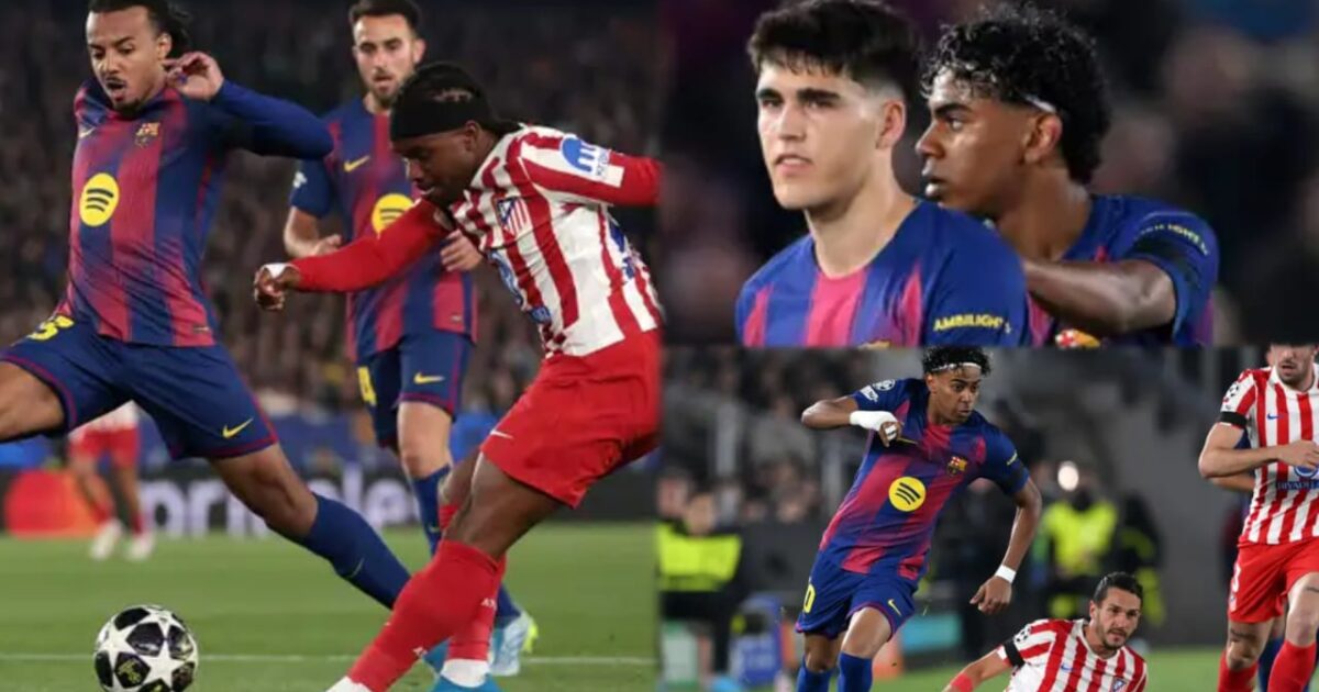 Atletico Punish 10-Man Barcelona in Shock UCL Home Defeat