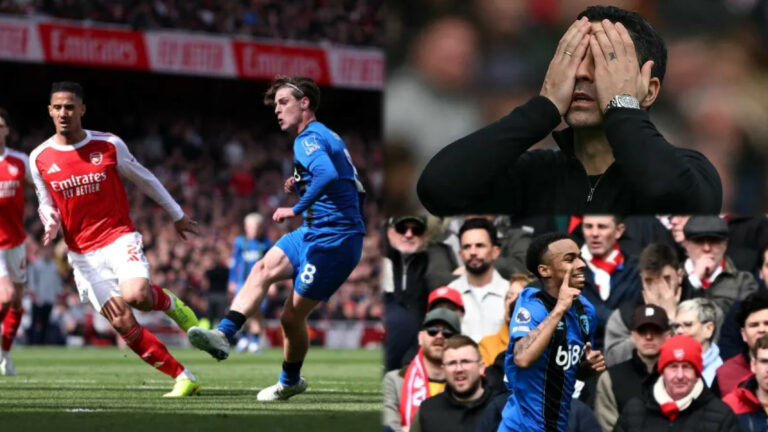 Title Blow for Arsenal as Bournemouth Hold Them Back