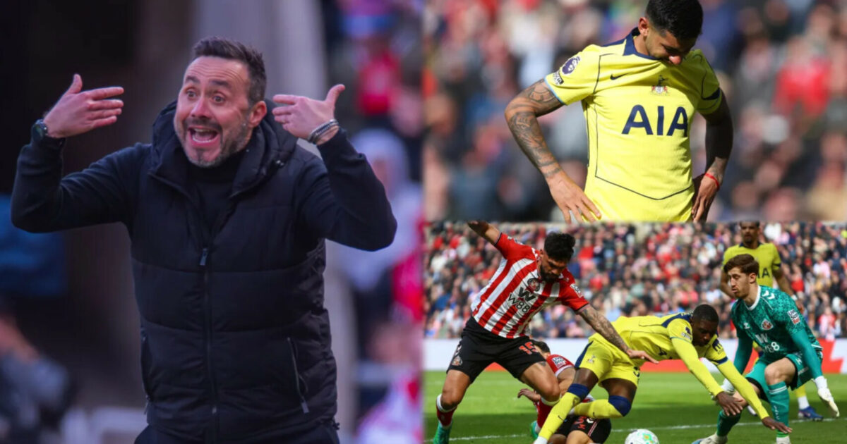 EPL Shock: De Zerbi Suffers First Spurs Defeat Against Sunderland